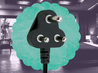 three pronged plug type