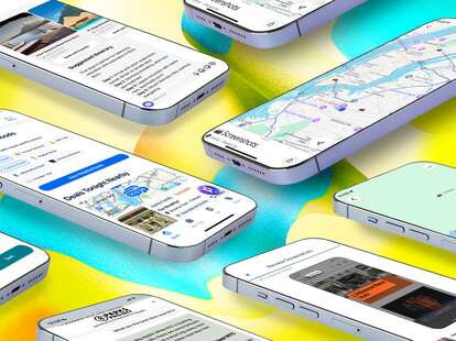 iPhones showing apps with ai features