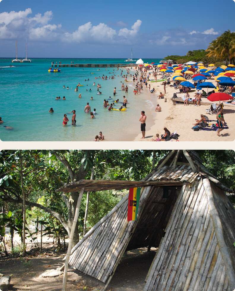 Doctor’s Cave Beach and Rastafari Indigenous Village