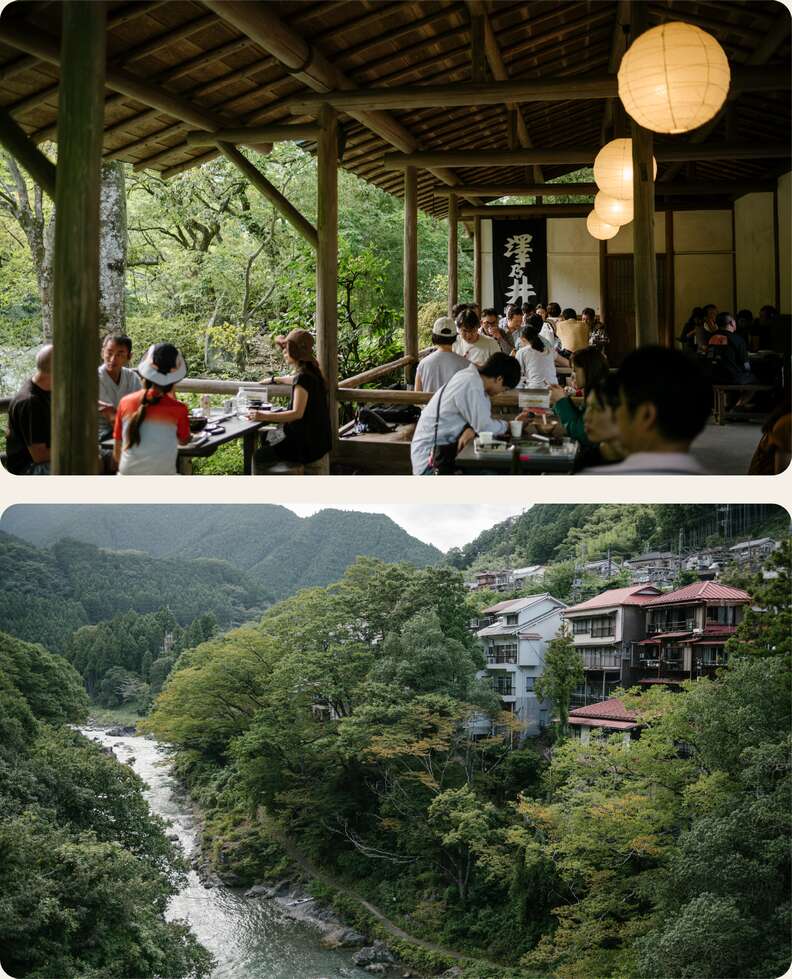 Sawanoi Sake Brewery and Mount Mitake in tokyo